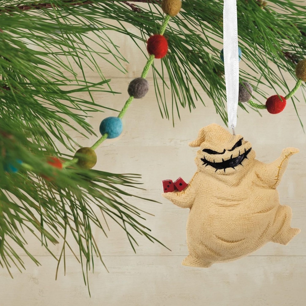 Hallmark Disney Tim Burton Nightmare Before Christmas Oogie Boogie Ornament NEW
